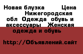 Новая блузка ZARA › Цена ­ 500 - Нижегородская обл. Одежда, обувь и аксессуары » Женская одежда и обувь   